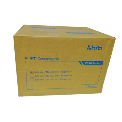Original Hiti P510s / P510K/ P510L Printer Kit 6x8&quot; 152x203 mm Photo Paper and Ribbon