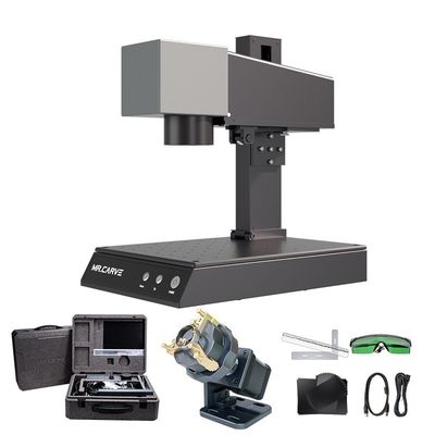 Precision Fiber Optic Marking DAJA M1pro Laser Engraving Machine for Metal Nameplate