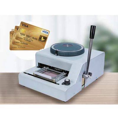 Plastic Business Smart Card Machines Stamping Machine Embossing Machine for PVC Card