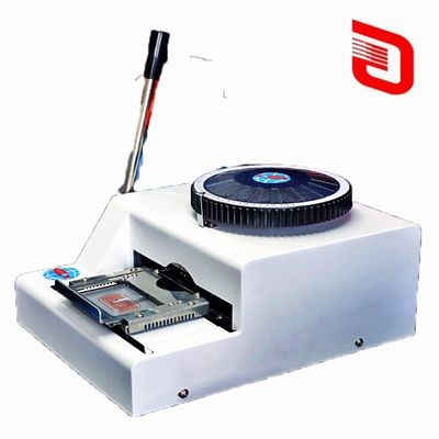 Maximum Typing Range 102x86 mm Manual Stainless Steel Plate Embossing Machine for Dog Tag
