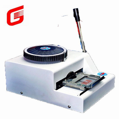 Maximum Typing Range 102x86 mm Manual Stainless Steel Plate Embossing Machine for Dog Tag
