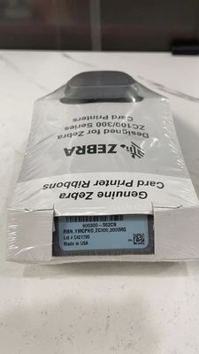 Zebra 800300-562 CN Pearlescent Silver Anti-counterfeit Ribbon for ZC300/ZC100 Printer