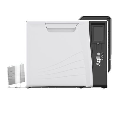 Evolis Agilia Retransfer Card Printer with 600 dpi Resolution and USB 2.0 Ethernet Interface