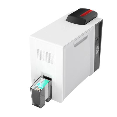 Evolis Agilia Retransfer Card Printer with 600 dpi Resolution and USB 2.0 Ethernet Interface
