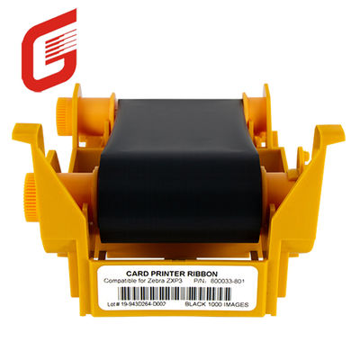 COMPATIBLE Black 800033-801 Ribbon for Zebra Printer Applicable Equipment Color Printer