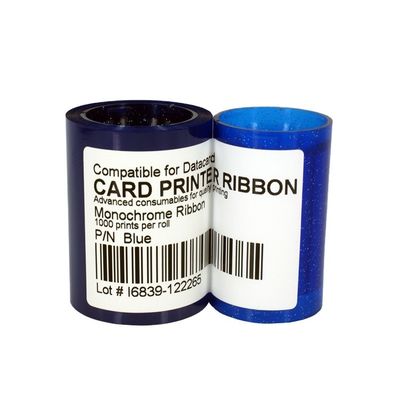 9mm Width DC285B BLUE Compatible Ribbon for Datacard SP CP Series