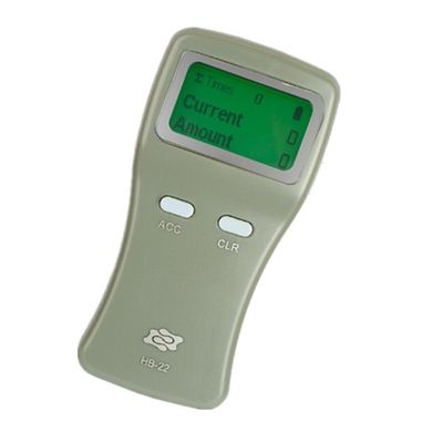 Portable Plastic Card Counter HB-22 with Graphic LCD Screen and Automatic Counting