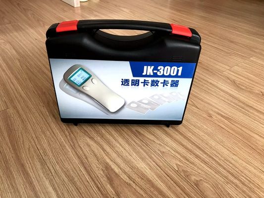 JK-3001 Handheld Automatic Transparent Card Counter for Up to 0.4mm Card Thickness