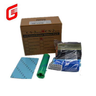 400 Prints/roll CS-2 Series Full Panel YMCKO-C6 Color Ribbon for HITI CS-220e Card Printer