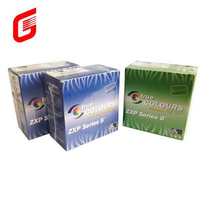YMCK Color Ribbon Transfer Film For Zebra ZXP Series 8 ZXP 9 Card Printer 1250 Images