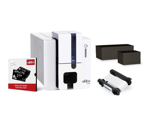 Edikio FLEX Tag Printer CR80 Max Paper Size Single Sided 12 Dots/mm 300dpi USB Ethernet