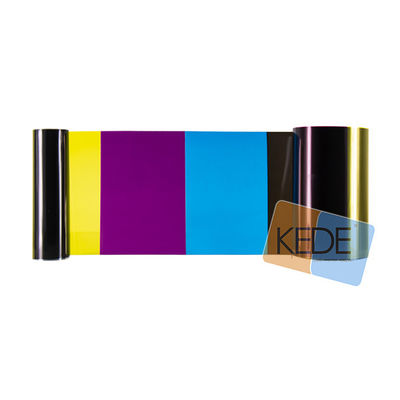 High Compatibility Compatible DataCard YMCK Color Ribbon / Retransfer Film 568971-001