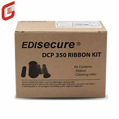 Original DIC10580 YMCKO Color Ribbon Kit 250 Images per Roll for DCP 350 ID Card Printer