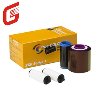 9mm Width Compatible YMCKO Color Ribbon 2000 Prints for Zebra Card Printer 800077-761