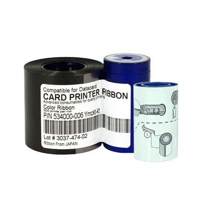 Datacard SP SD FP Card Printer Compatible Ribbon in YMCKT-KT Color Durable