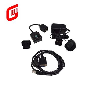 RS232/USB Interface Black Desktop Fixed 1D 2D QR Barcode Scanner for Accurate Scanning
