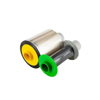 Black Print Speed 1 Compatible Retransfer Film Ribbon 84053 for Fargo HDP 5000 Printer