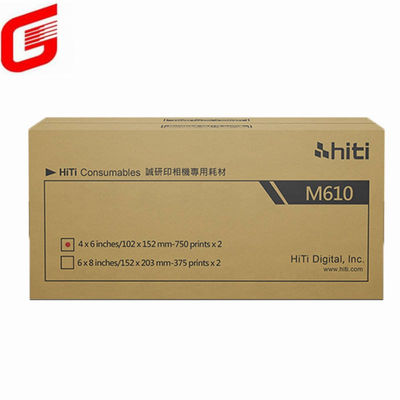 Top- Photo paper and ribbon print kit for Hiti M610 photo printer superior performance