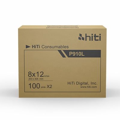 P910 Photo Printer Consumables 8*12 Paper and Ribbon Kit for Professional Result
