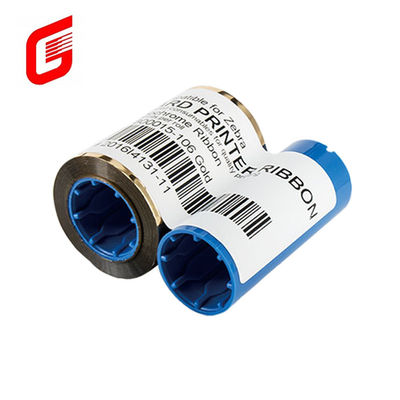 COMPATIBLE Ribbon Type Zebra 800015-106 Gold for P330i 430i Card Printer 1000 Images