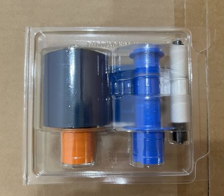 Width 9mm Original hid Fargo 45610 YMCKO Full color ribbon for DTC1500 500 prints