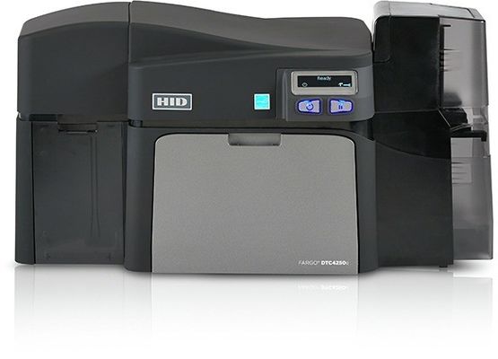 Single/Dual Sided Print Method HID Fargo DTC4250e ID Card Printer 300dpi Max. Resolution