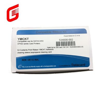 Ribbon Type Compatible Printer Ribbon for Datacard SP SD Series YMCKT 534000-002