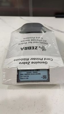 Pearlescent Silver Anti-Counterfeit Ribbon for Zebra ZC300 800300-562 CN 30 Days
