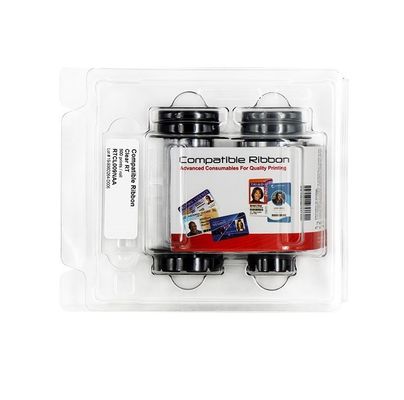 Evolis Avansia RT4F010SAA YMCK Color Ribbon RCL009NAA Clear Retransfer Film Printer Ribbon