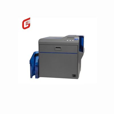 SR300 Retransfer Smart Business ID Card Printer Double Sided High Definition High Security