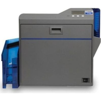 SR300 Retransfer Smart Business ID Card Printer Double Sided High Definition High Security