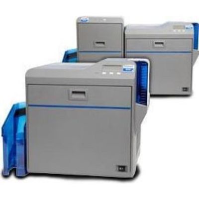 SR300 Retransfer Smart Business ID Card Printer Double Sided High Definition High Security
