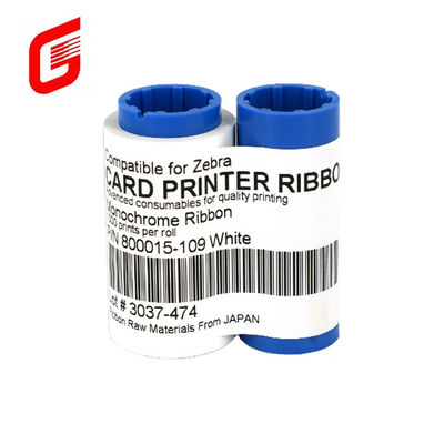 Compatible Printer Ribbon White Color 9mm Width for Zebra P310I P320I Printing Machine