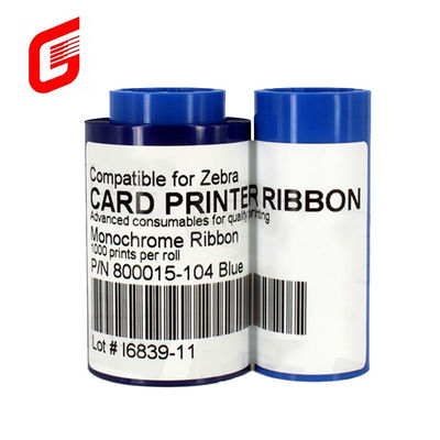 1000 Image Blue Ribbon for Zebra P310i P330i Printer Blue 800015-104