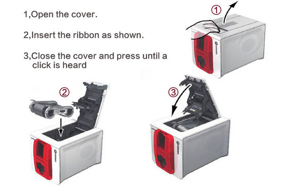 Excellent Nylon Evolis RCT018NAA Ribbon for Zenius Primacy Card Printer 1000 Prints