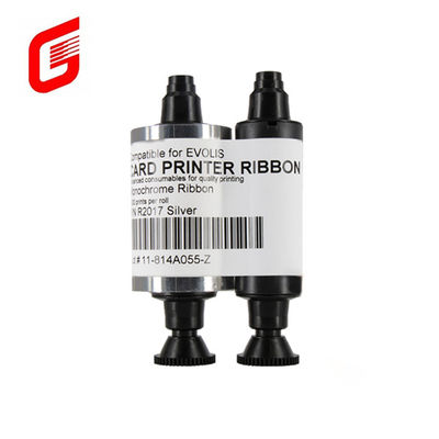Compatible Evolis R2017 Silver Ribbon for Pebble Series Dualys 3 Securion Printer