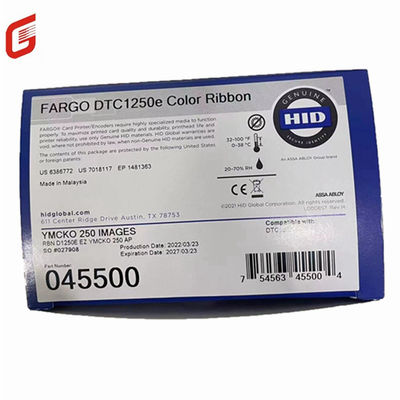 045515 Ribbon DTC1250e Card Printer 250 Images YMCKO Ribbon for Applicable Equipment