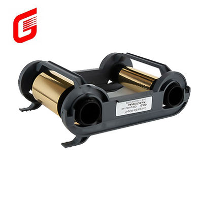 Compatible Gold Monochrome Ribbon 1000 Prints for Evolis Primacy Zenius Card Printers