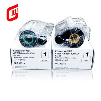 DIC10216 Color Ribbon DIC10319 Film for Matica XID8300 Card Printer 1000 Prints/roll