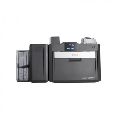 Powerful HID Fargo HDP6600 Dual-Side ID Card Printer with 600dpi and 084911/084900 Ribbon