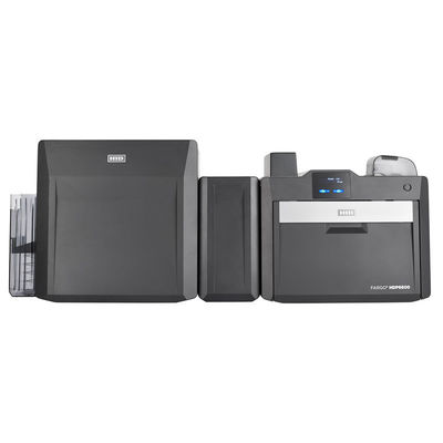 Powerful HID Fargo HDP6600 Dual-Side ID Card Printer with 600dpi and 084911/084900 Ribbon