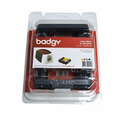 9mm Width CBGR0100C Color Ribbon Compatible with Badgy100 and Badgy200 Card Printer