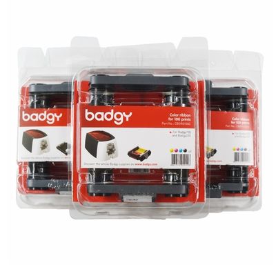 9mm Width CBGR0100C Color Ribbon Compatible with Badgy100 and Badgy200 Card Printer