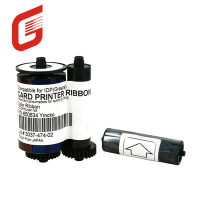 250 Prints/roll Ribbon Compatible with IDP Smart-30S 30D 50S 50D 50L Card Printer