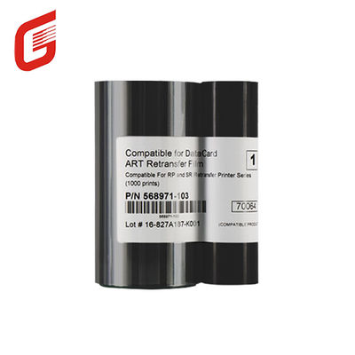 Nylon Datacard 568971-103 Compatible Retransfer Film For PR90 SR200 SR300