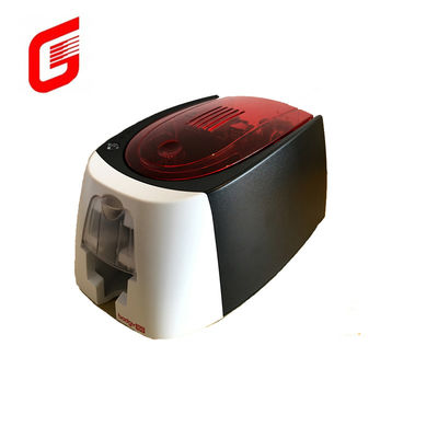 USB Interface Evolis Badgy100 Single Sided Ribbon Ink Plastic Smart Card Printer