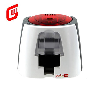 Max. Resolution Evolis Badgy100 Single Sided Smart Plastic IC ID Card Printer 1-