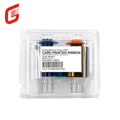 Fargo HDP 5000 PVC Card Printer Ribbon in YMCK Color with Durable Nylon Material