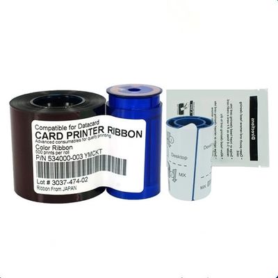 Nylon 66 Printer Ribbon for Datacard 534000-003 YMCKT Color Ribbon 500prints