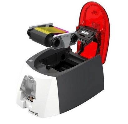 Experience High Speed ID Card Printing with Evolis Badgy 200 Single Sided PVC Printer